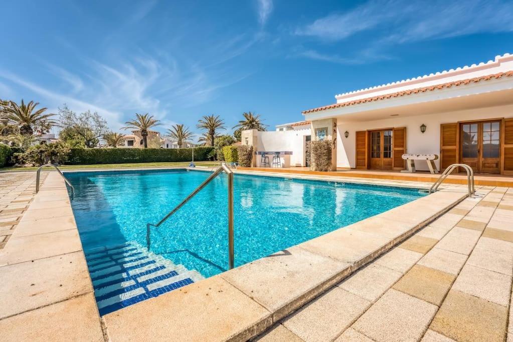 La Calma Espectacular Villa Con Jardin Y Piscina En Menorca S'Algar Exterior foto