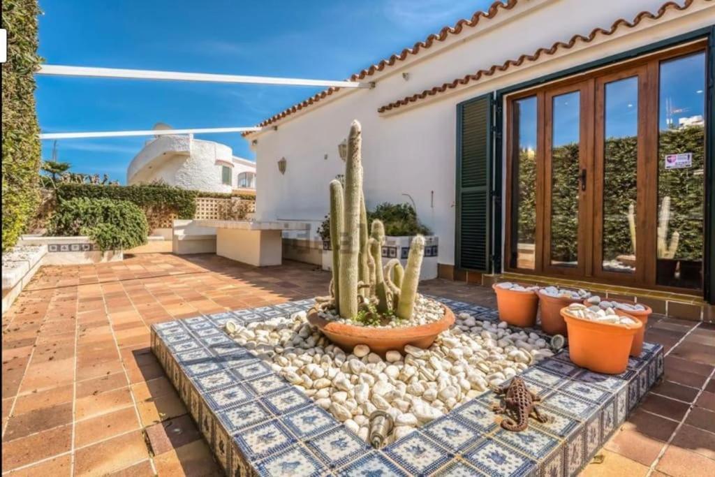 La Calma Espectacular Villa Con Jardin Y Piscina En Menorca S'Algar Exterior foto