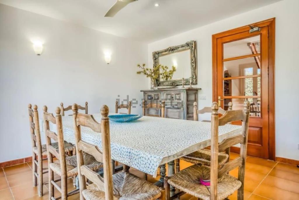 La Calma Espectacular Villa Con Jardin Y Piscina En Menorca S'Algar Exterior foto